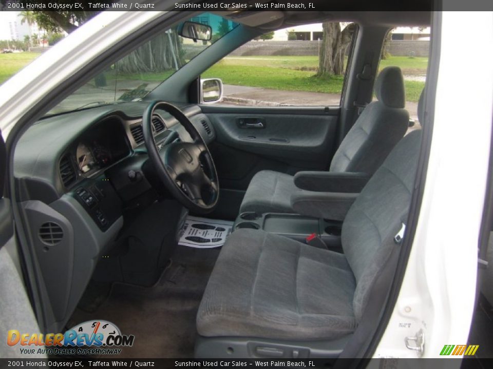 2001 Honda Odyssey EX Taffeta White / Quartz Photo #2