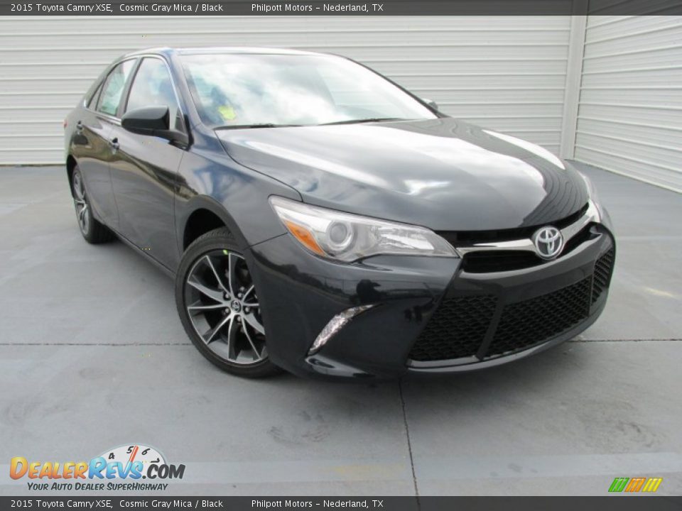 2015 Toyota Camry XSE Cosmic Gray Mica / Black Photo #1