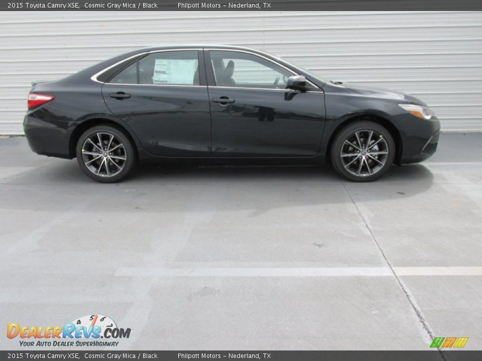 2015 Toyota Camry XSE Cosmic Gray Mica / Black Photo #3