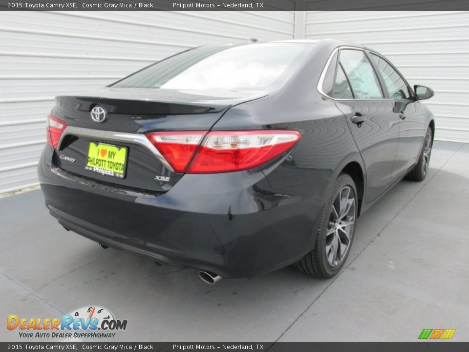 2015 Toyota Camry XSE Cosmic Gray Mica / Black Photo #4