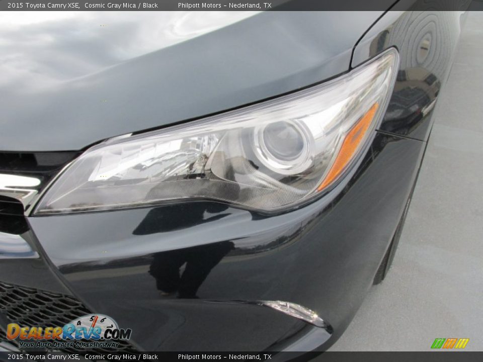 2015 Toyota Camry XSE Cosmic Gray Mica / Black Photo #9