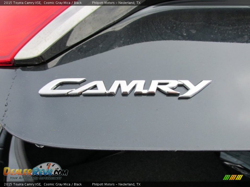 2015 Toyota Camry XSE Cosmic Gray Mica / Black Photo #13