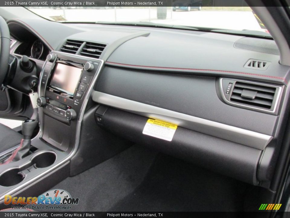 2015 Toyota Camry XSE Cosmic Gray Mica / Black Photo #16