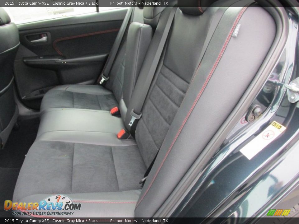 2015 Toyota Camry XSE Cosmic Gray Mica / Black Photo #18