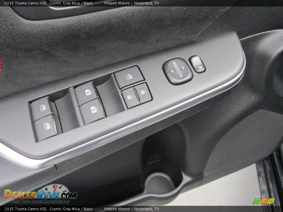 2015 Toyota Camry XSE Cosmic Gray Mica / Black Photo #20
