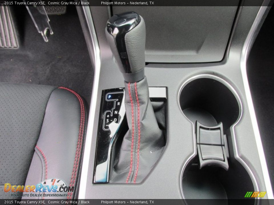 2015 Toyota Camry XSE Cosmic Gray Mica / Black Photo #27