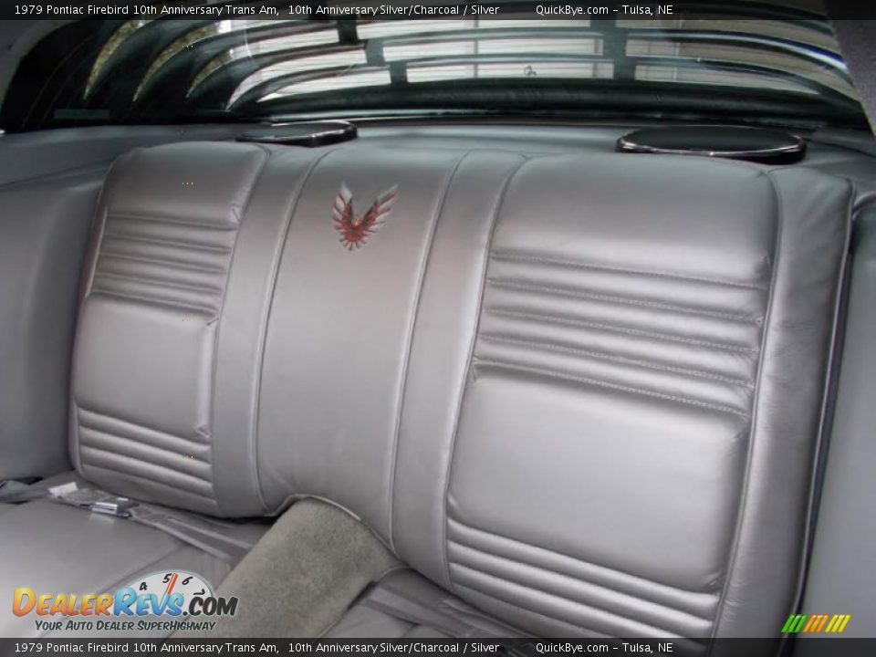 Rear Seat of 1979 Pontiac Firebird 10th Anniversary Trans Am Photo #11