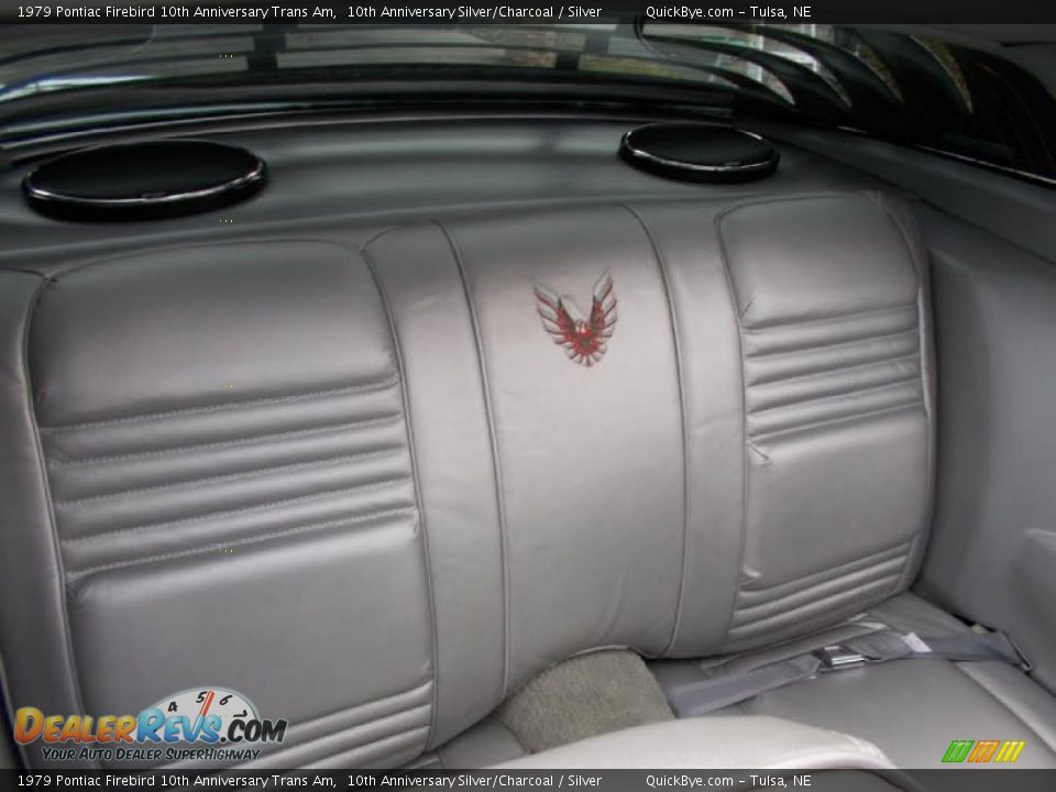 Rear Seat of 1979 Pontiac Firebird 10th Anniversary Trans Am Photo #12