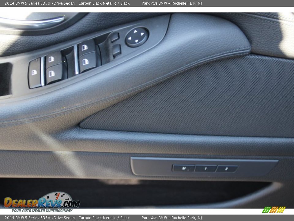 2014 BMW 5 Series 535d xDrive Sedan Carbon Black Metallic / Black Photo #9