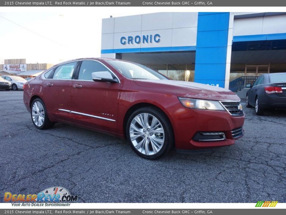 2015 Chevrolet Impala LTZ Red Rock Metallic / Jet Black/Dark Titanium Photo #1