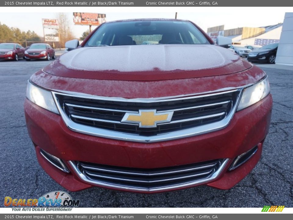 2015 Chevrolet Impala LTZ Red Rock Metallic / Jet Black/Dark Titanium Photo #2