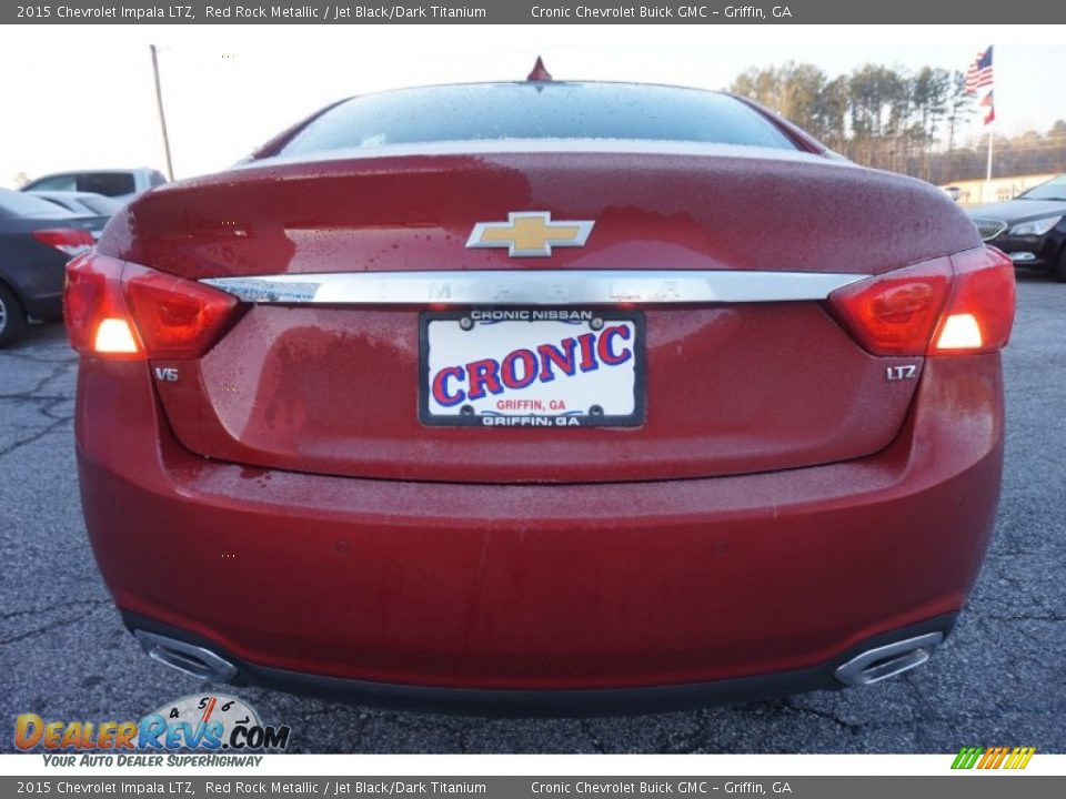 2015 Chevrolet Impala LTZ Red Rock Metallic / Jet Black/Dark Titanium Photo #5