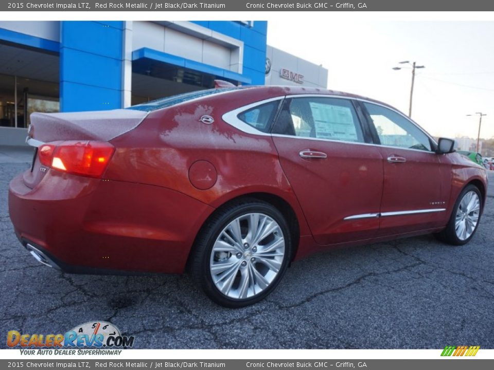 2015 Chevrolet Impala LTZ Red Rock Metallic / Jet Black/Dark Titanium Photo #6