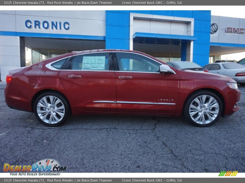 2015 Chevrolet Impala LTZ Red Rock Metallic / Jet Black/Dark Titanium Photo #7