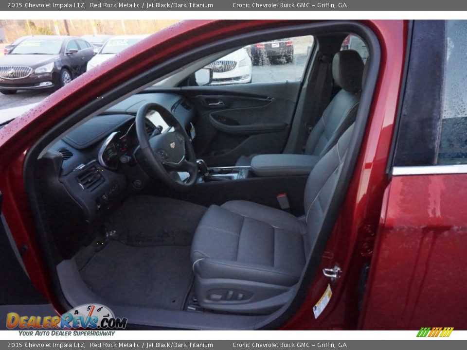 2015 Chevrolet Impala LTZ Red Rock Metallic / Jet Black/Dark Titanium Photo #8