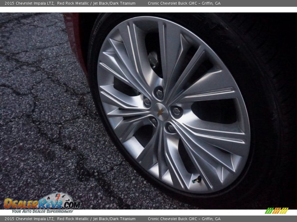 2015 Chevrolet Impala LTZ Red Rock Metallic / Jet Black/Dark Titanium Photo #10