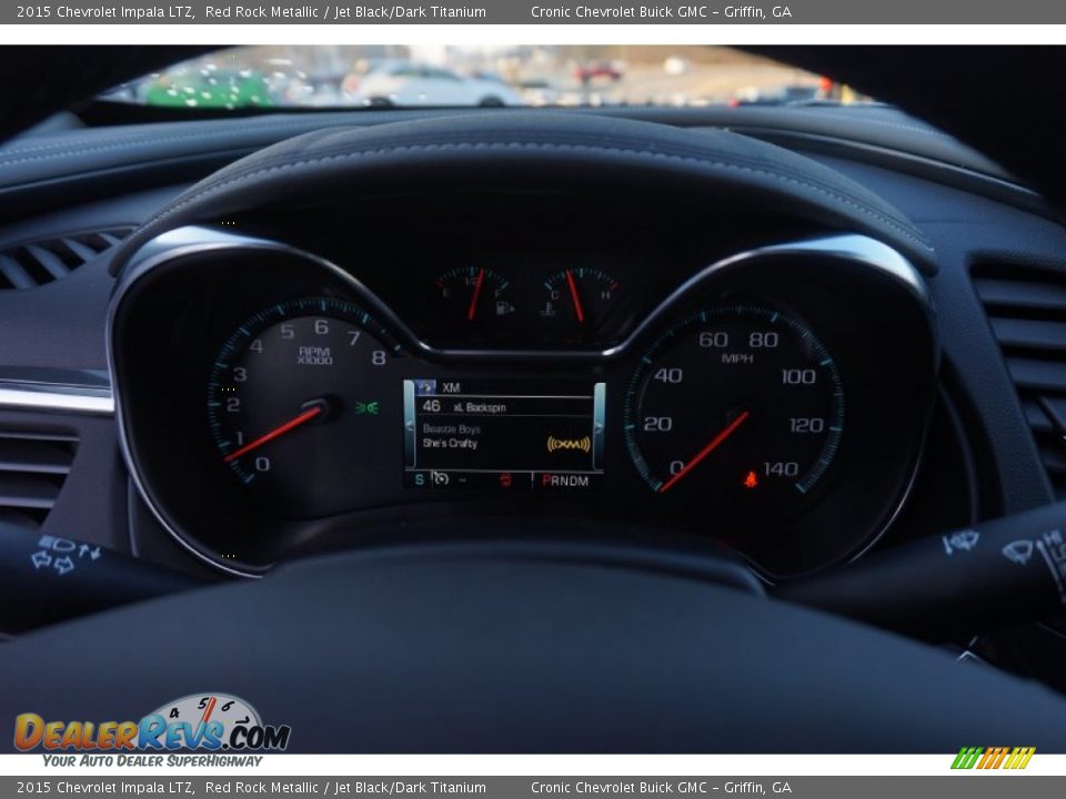 2015 Chevrolet Impala LTZ Red Rock Metallic / Jet Black/Dark Titanium Photo #12