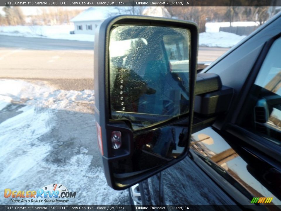 2015 Chevrolet Silverado 2500HD LT Crew Cab 4x4 Black / Jet Black Photo #15