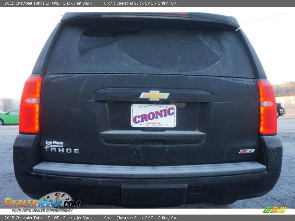 2015 Chevrolet Tahoe LT 4WD Black / Jet Black Photo #5