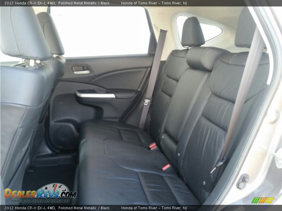 2012 Honda CR-V EX-L 4WD Polished Metal Metallic / Black Photo #10