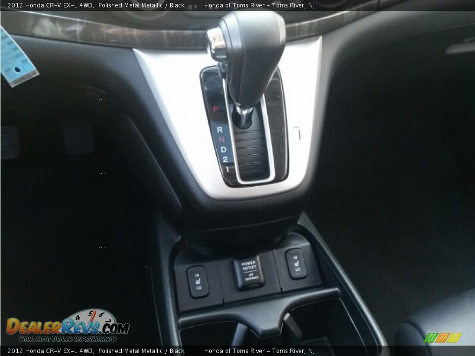 2012 Honda CR-V EX-L 4WD Polished Metal Metallic / Black Photo #14