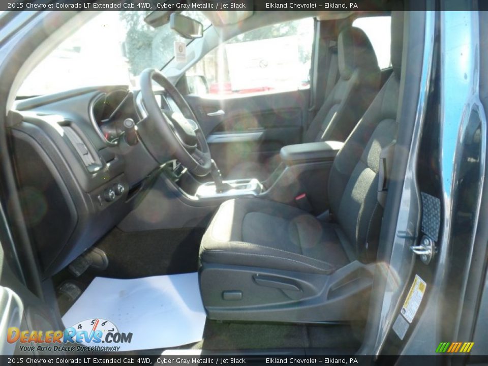 2015 Chevrolet Colorado LT Extended Cab 4WD Cyber Gray Metallic / Jet Black Photo #16