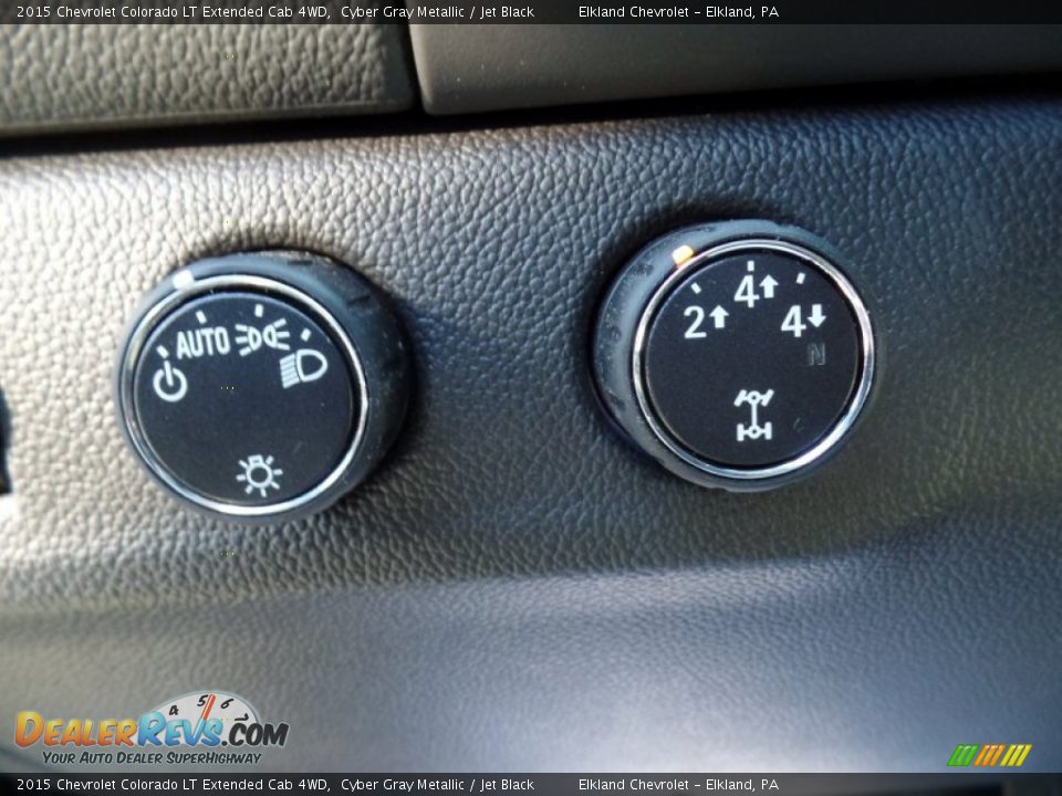 2015 Chevrolet Colorado LT Extended Cab 4WD Cyber Gray Metallic / Jet Black Photo #22