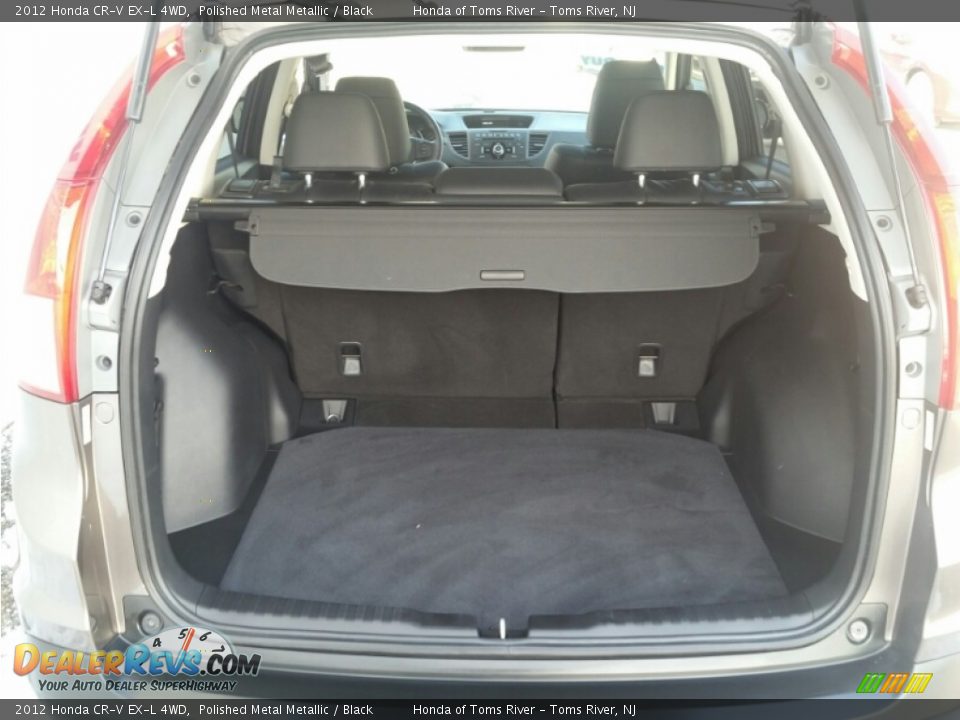 2012 Honda CR-V EX-L 4WD Polished Metal Metallic / Black Photo #25