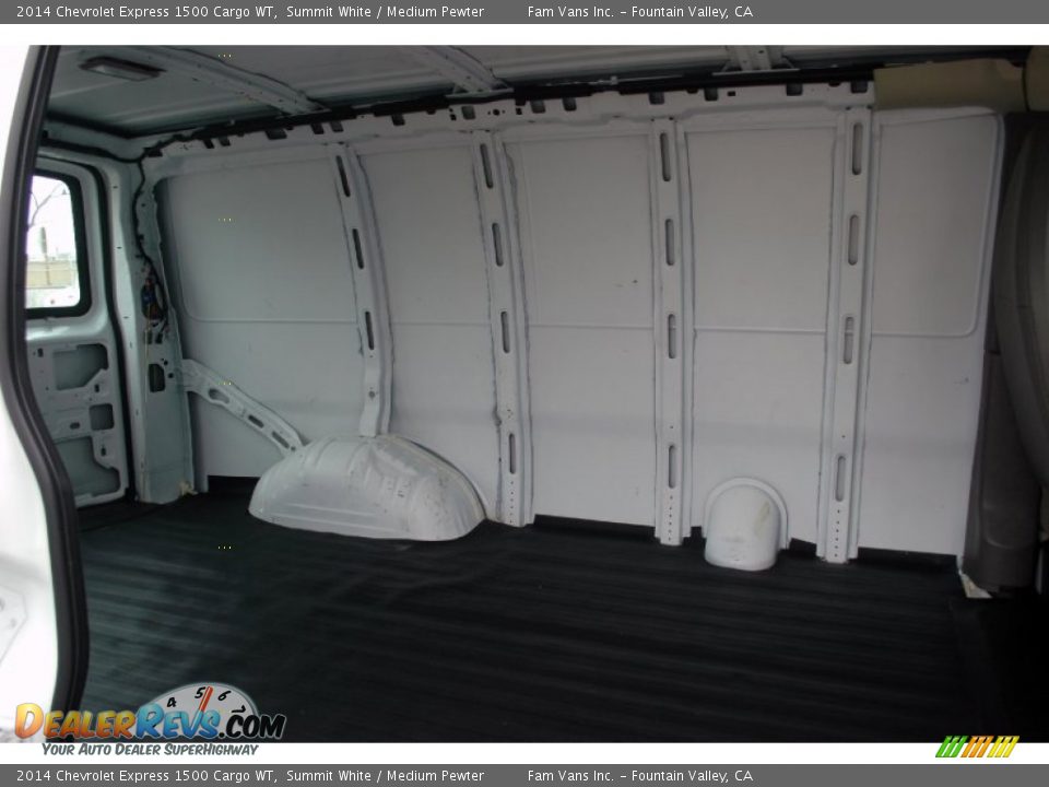 2014 Chevrolet Express 1500 Cargo WT Summit White / Medium Pewter Photo #4