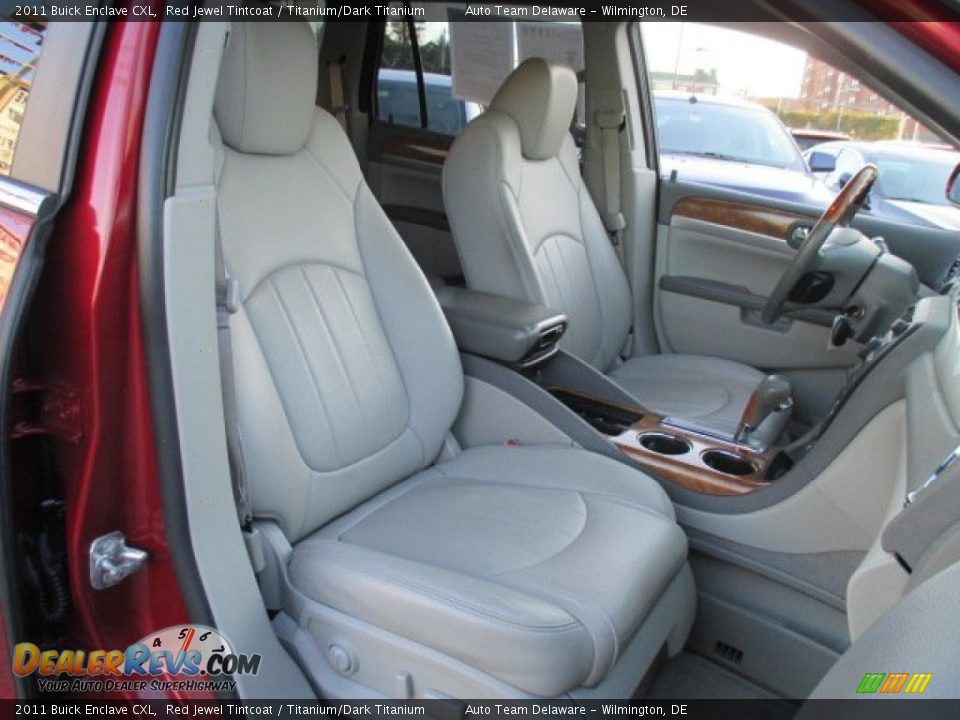 Front Seat of 2011 Buick Enclave CXL Photo #18