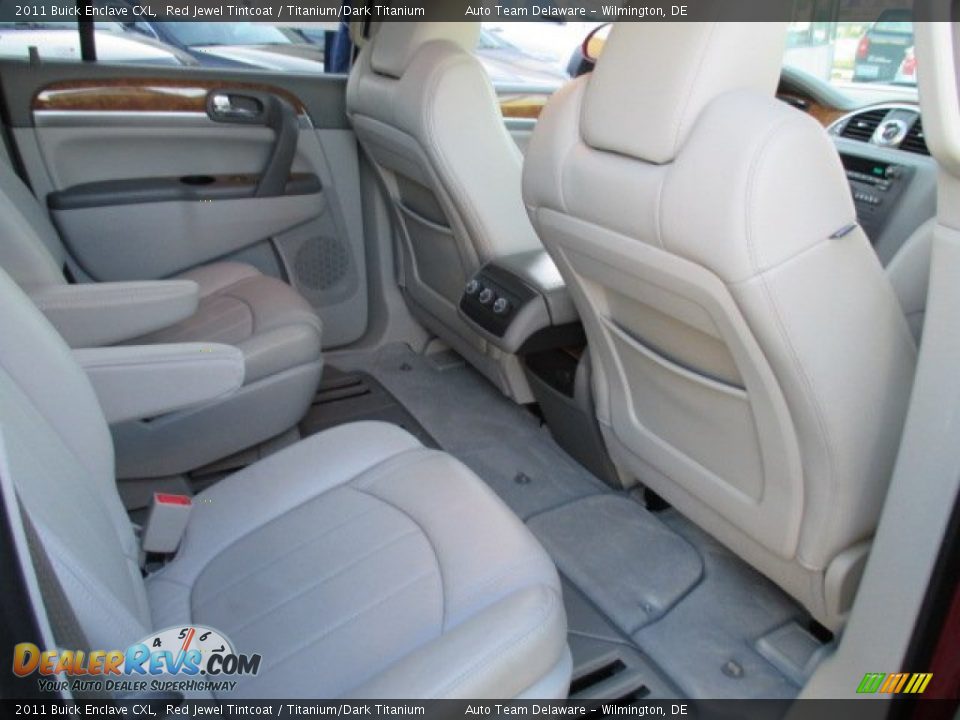 Rear Seat of 2011 Buick Enclave CXL Photo #19