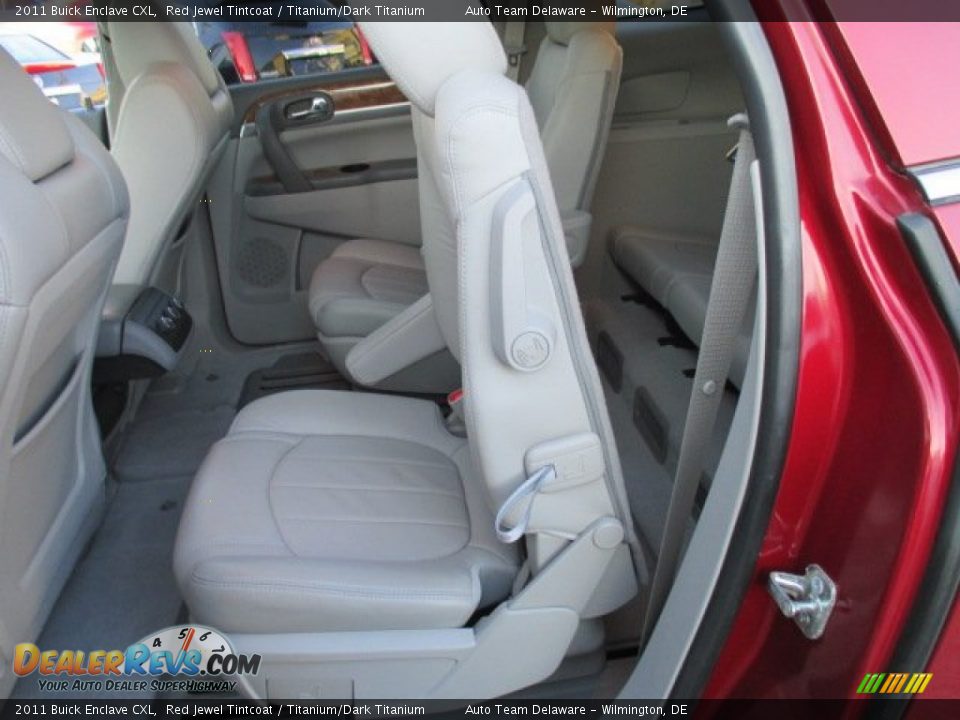 2011 Buick Enclave CXL Red Jewel Tintcoat / Titanium/Dark Titanium Photo #22