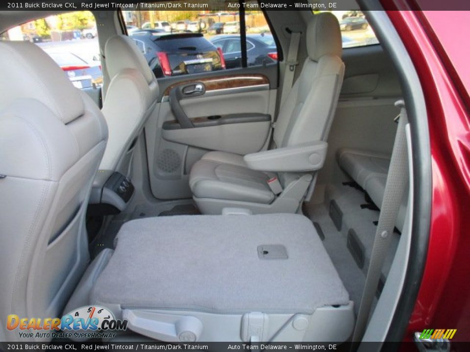 2011 Buick Enclave CXL Red Jewel Tintcoat / Titanium/Dark Titanium Photo #23