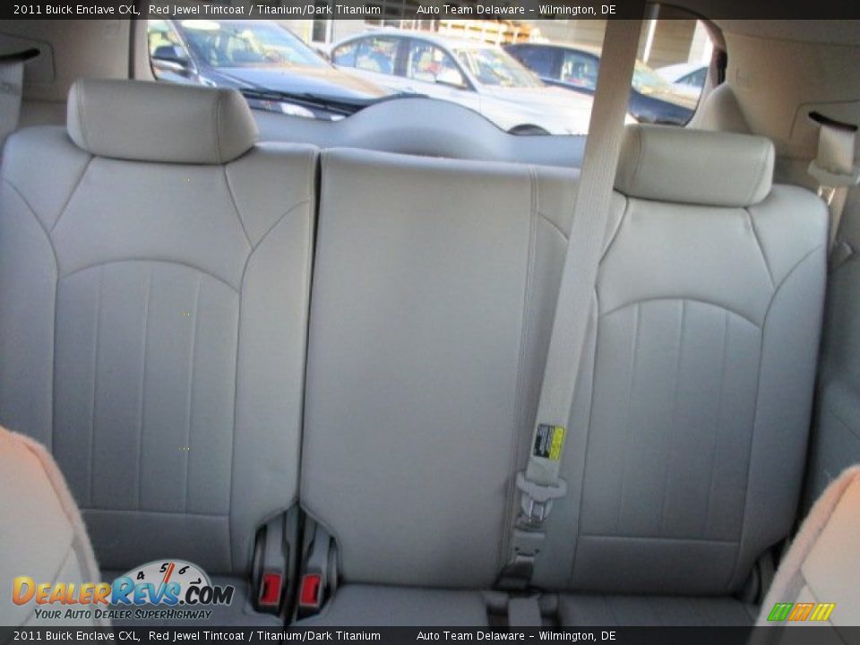 2011 Buick Enclave CXL Red Jewel Tintcoat / Titanium/Dark Titanium Photo #25