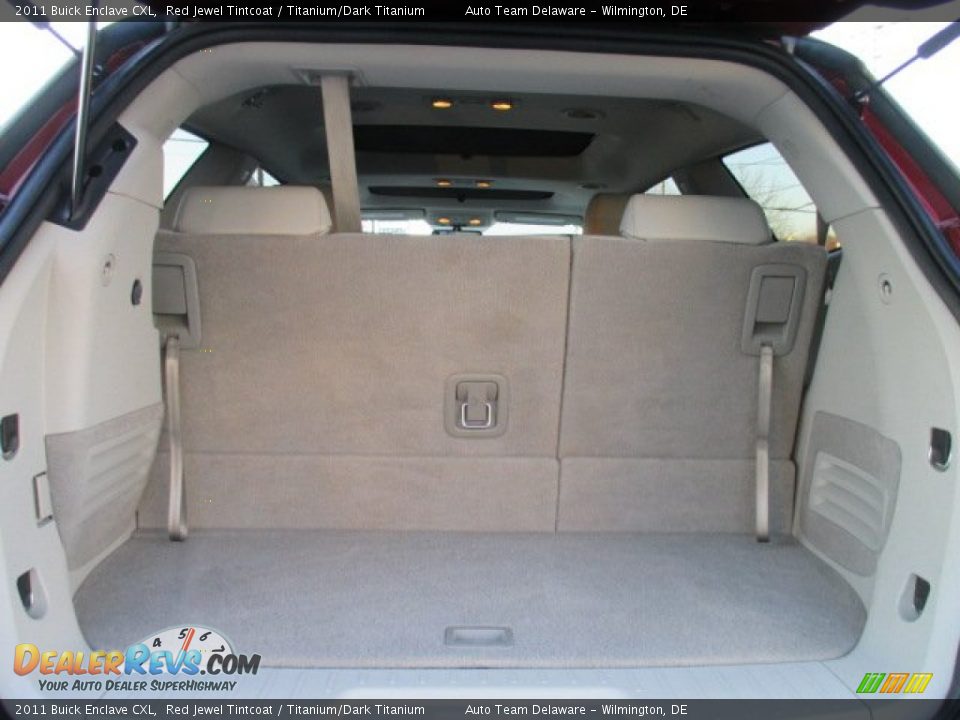 2011 Buick Enclave CXL Trunk Photo #26