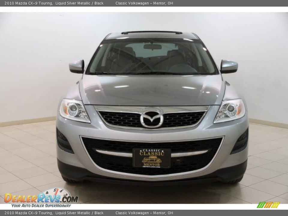 2010 Mazda CX-9 Touring Liquid Silver Metallic / Black Photo #2