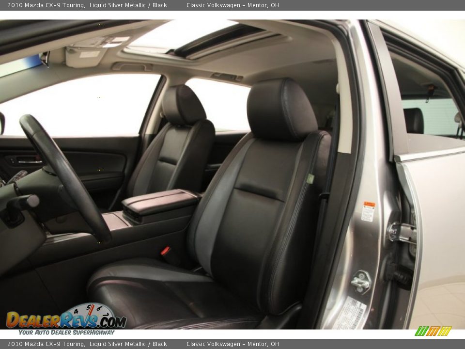 2010 Mazda CX-9 Touring Liquid Silver Metallic / Black Photo #5