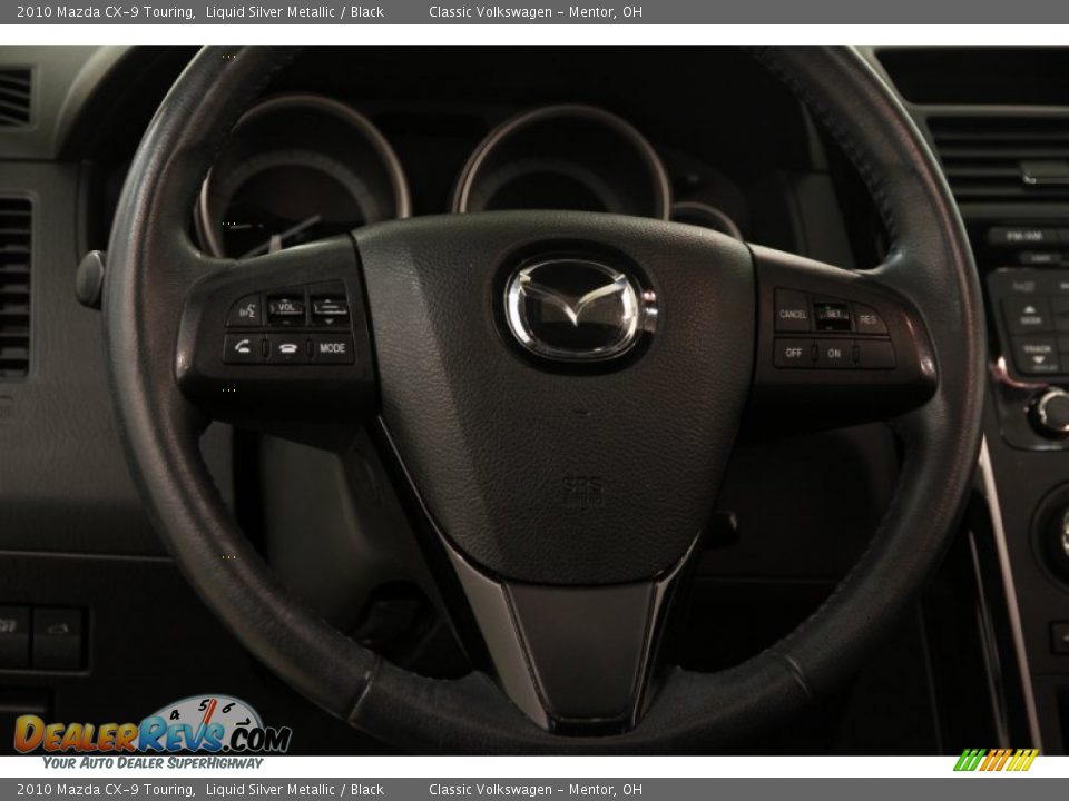 2010 Mazda CX-9 Touring Liquid Silver Metallic / Black Photo #6