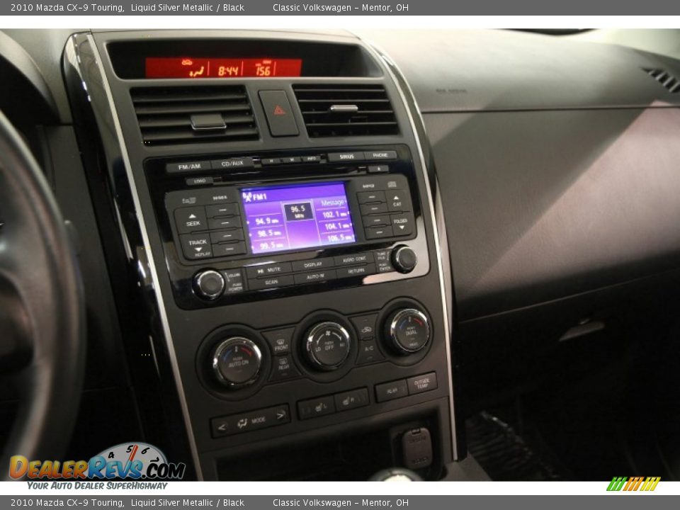 2010 Mazda CX-9 Touring Liquid Silver Metallic / Black Photo #8