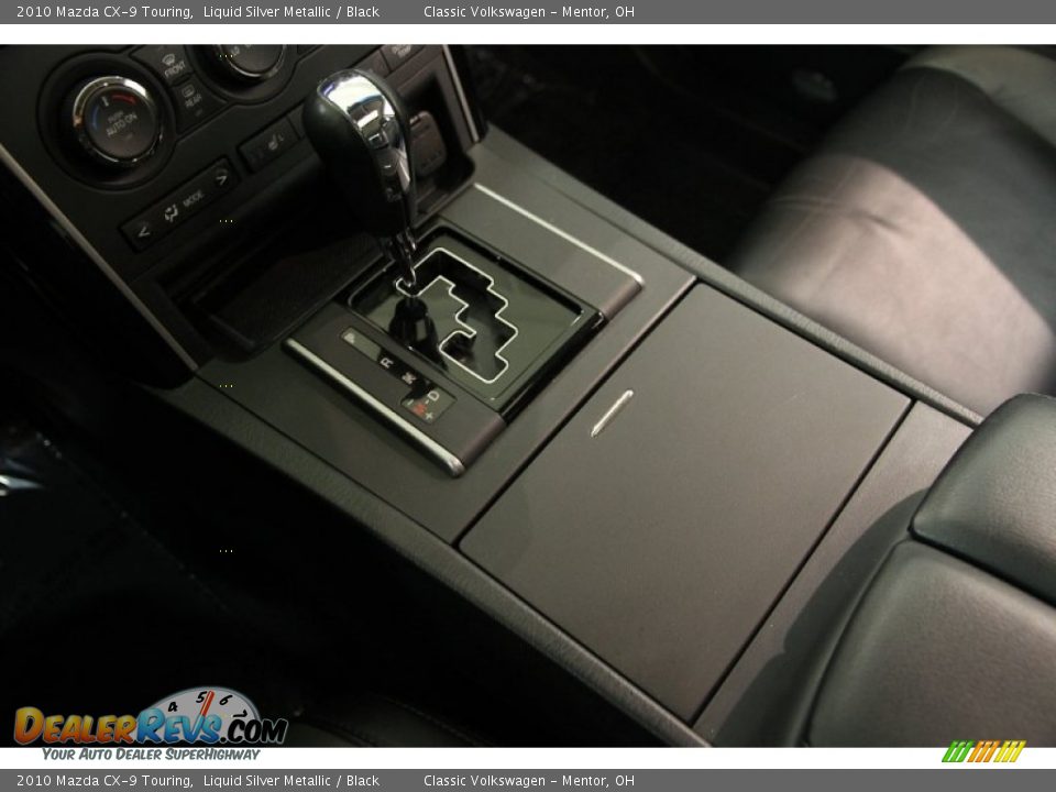2010 Mazda CX-9 Touring Liquid Silver Metallic / Black Photo #10