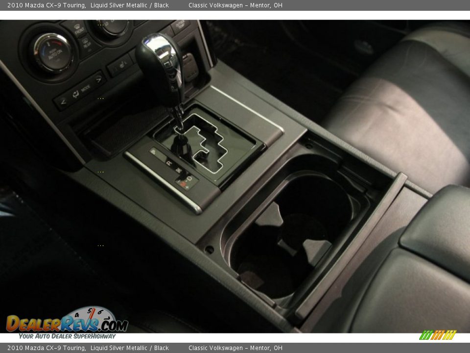 2010 Mazda CX-9 Touring Liquid Silver Metallic / Black Photo #11