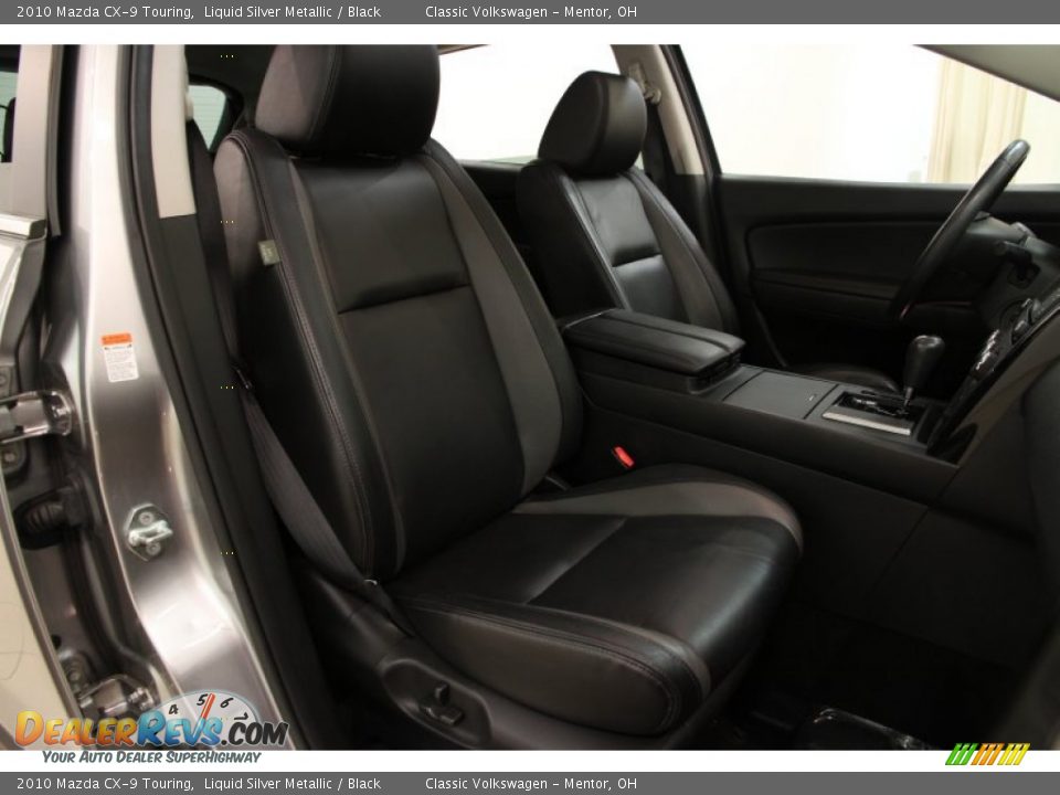 Black Interior - 2010 Mazda CX-9 Touring Photo #12