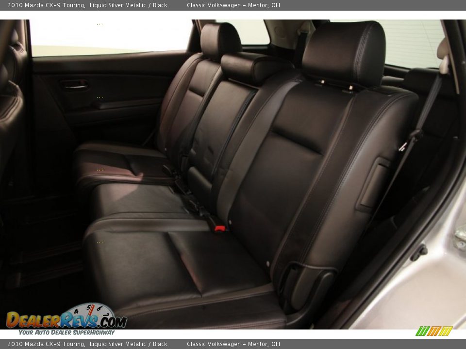 2010 Mazda CX-9 Touring Liquid Silver Metallic / Black Photo #14