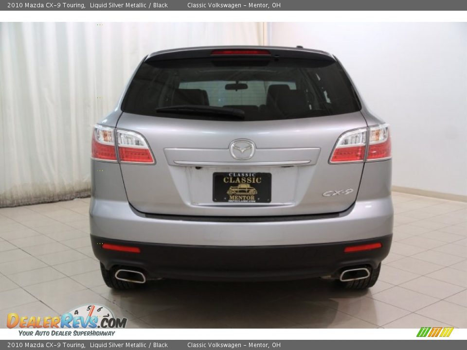 2010 Mazda CX-9 Touring Liquid Silver Metallic / Black Photo #16