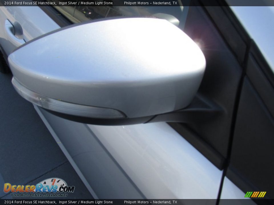 2014 Ford Focus SE Hatchback Ingot Silver / Medium Light Stone Photo #22