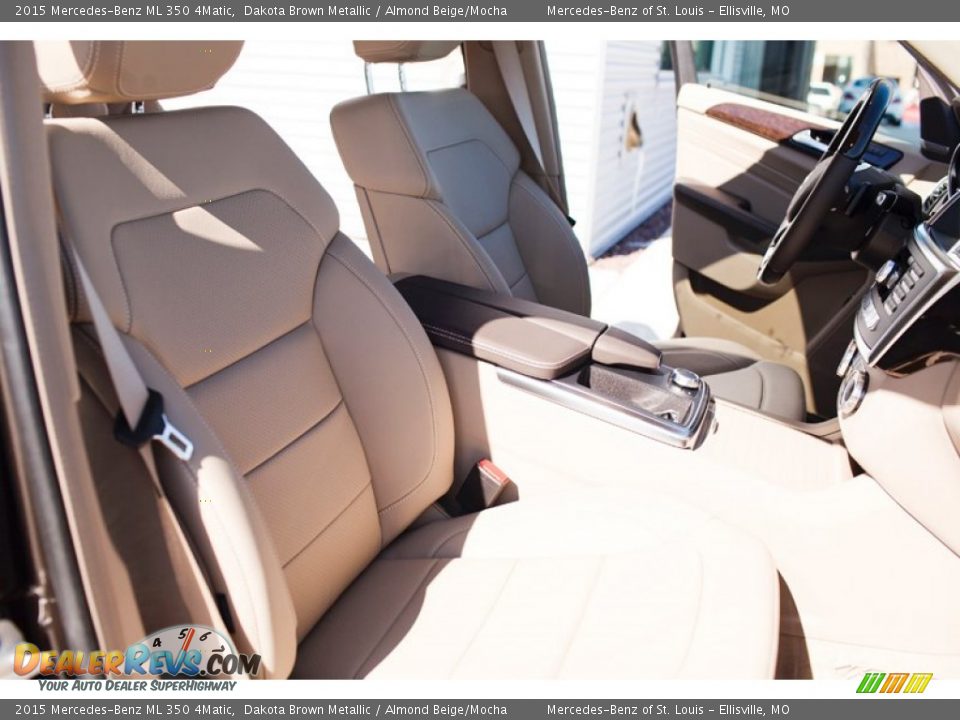 2015 Mercedes-Benz ML 350 4Matic Dakota Brown Metallic / Almond Beige/Mocha Photo #11