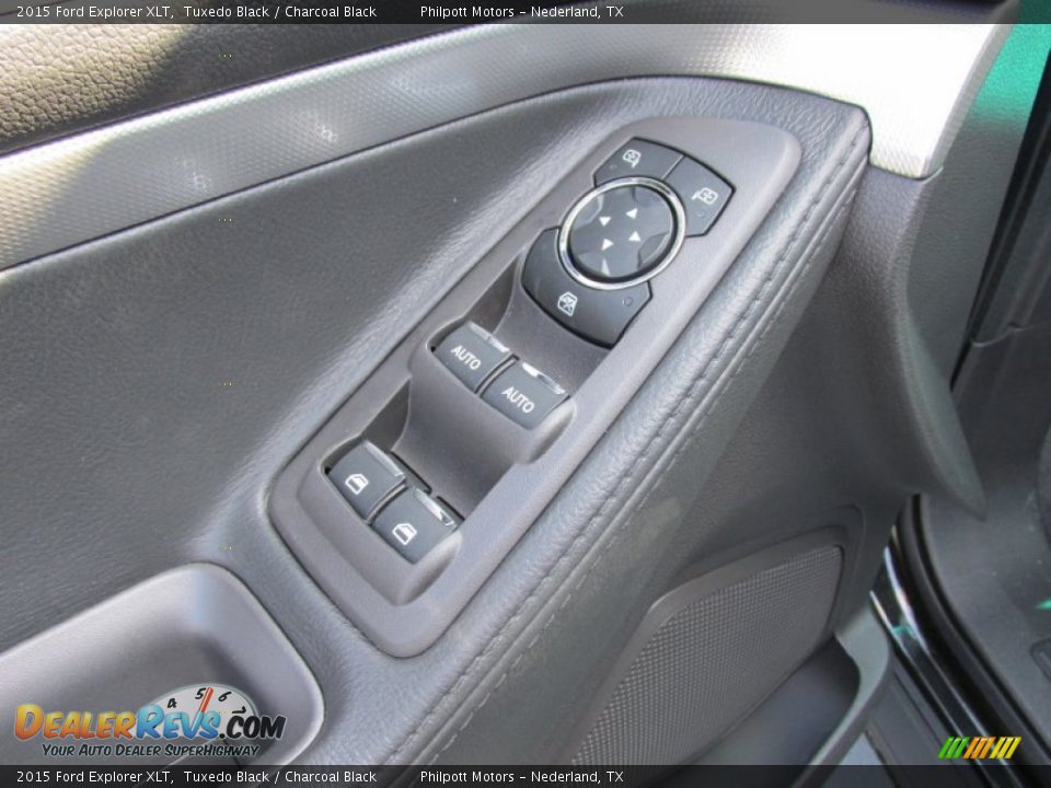 2015 Ford Explorer XLT Tuxedo Black / Charcoal Black Photo #23