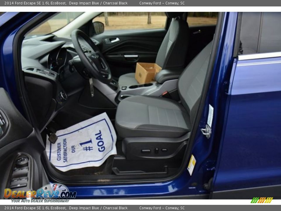 2014 Ford Escape SE 1.6L EcoBoost Deep Impact Blue / Charcoal Black Photo #17