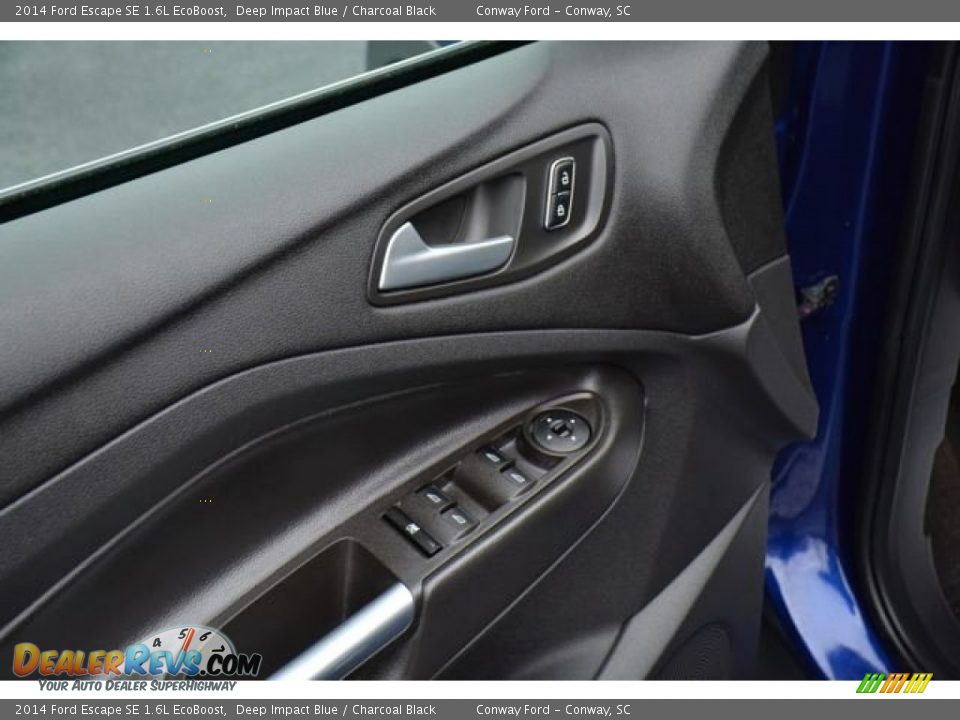 2014 Ford Escape SE 1.6L EcoBoost Deep Impact Blue / Charcoal Black Photo #19