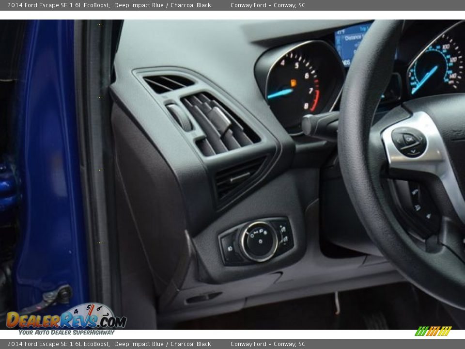 2014 Ford Escape SE 1.6L EcoBoost Deep Impact Blue / Charcoal Black Photo #20